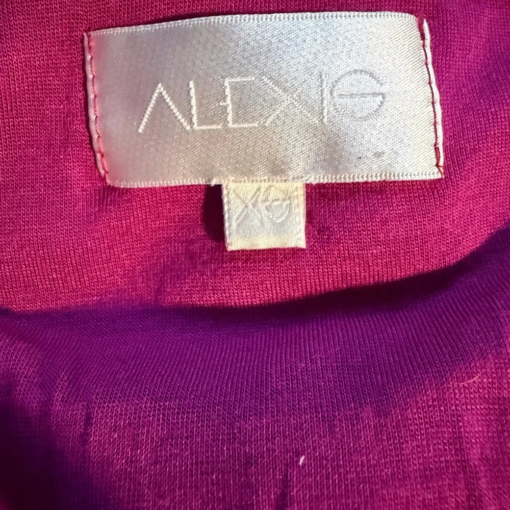 Alexis Fuchsia Knit A-Line Skirt XS